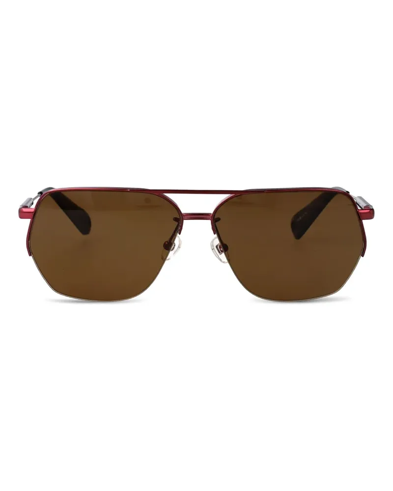 Jacquemus Getönte Pilotenbrille - Braun Braun
