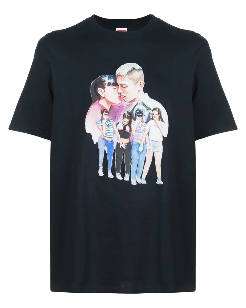 Supreme Being Kiss' T-Shirt - Blau Blau