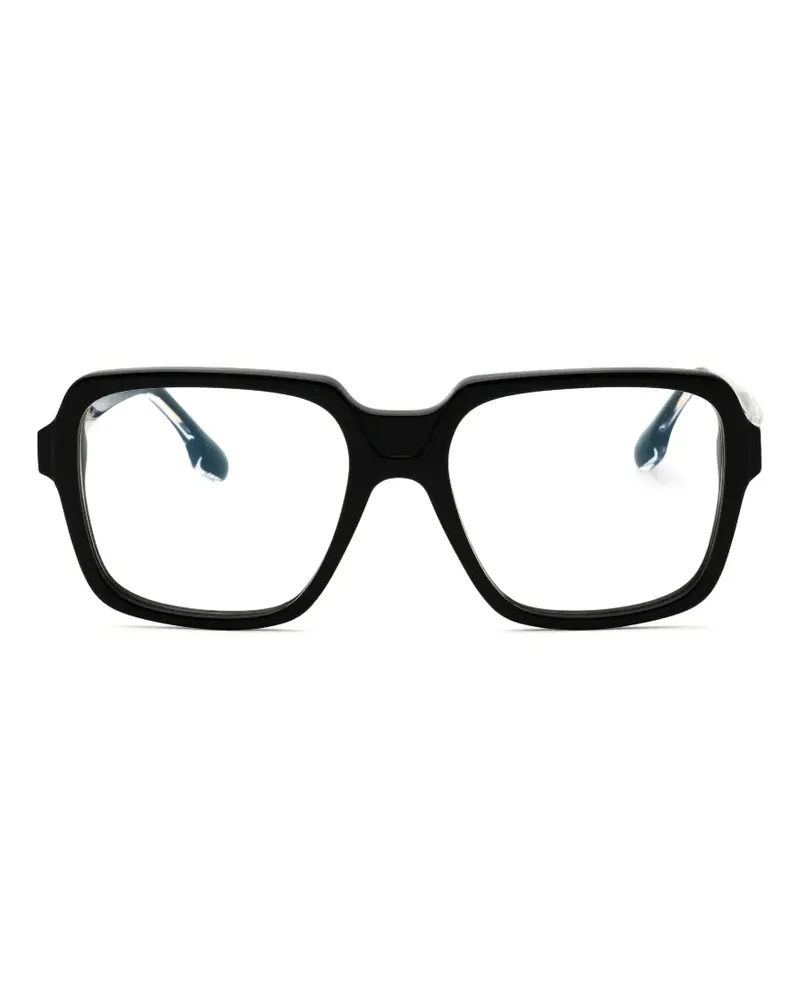 Victoria Beckham Brille mit eckigem Gestell - Grau Grau