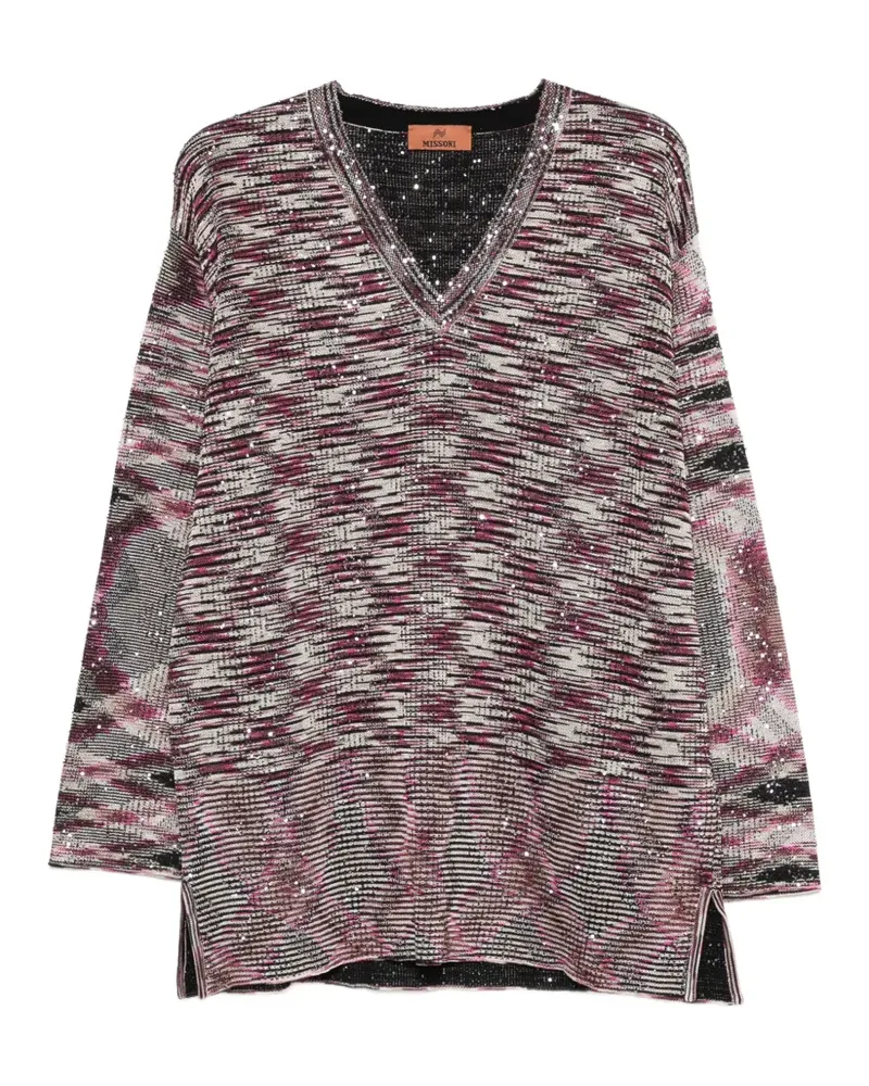 Missoni V-neck knitwear - Rosa Rosa