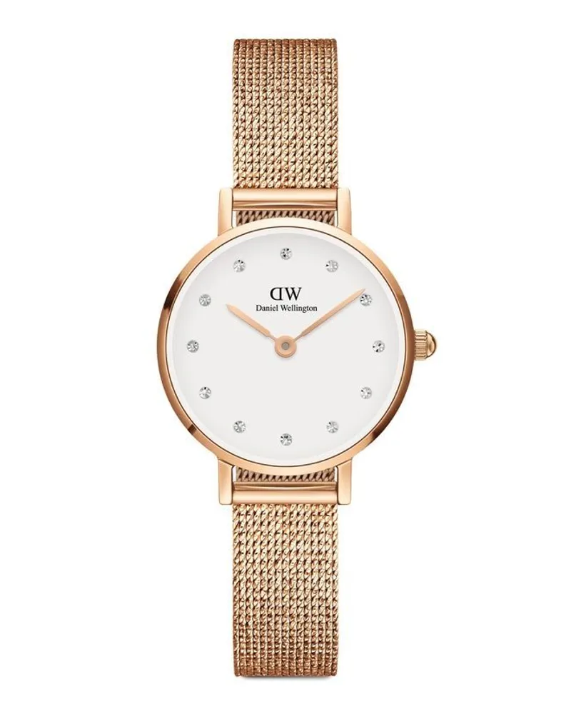 Daniel Wellington Petite Pressed Studio 24mm - Weiß Weiß