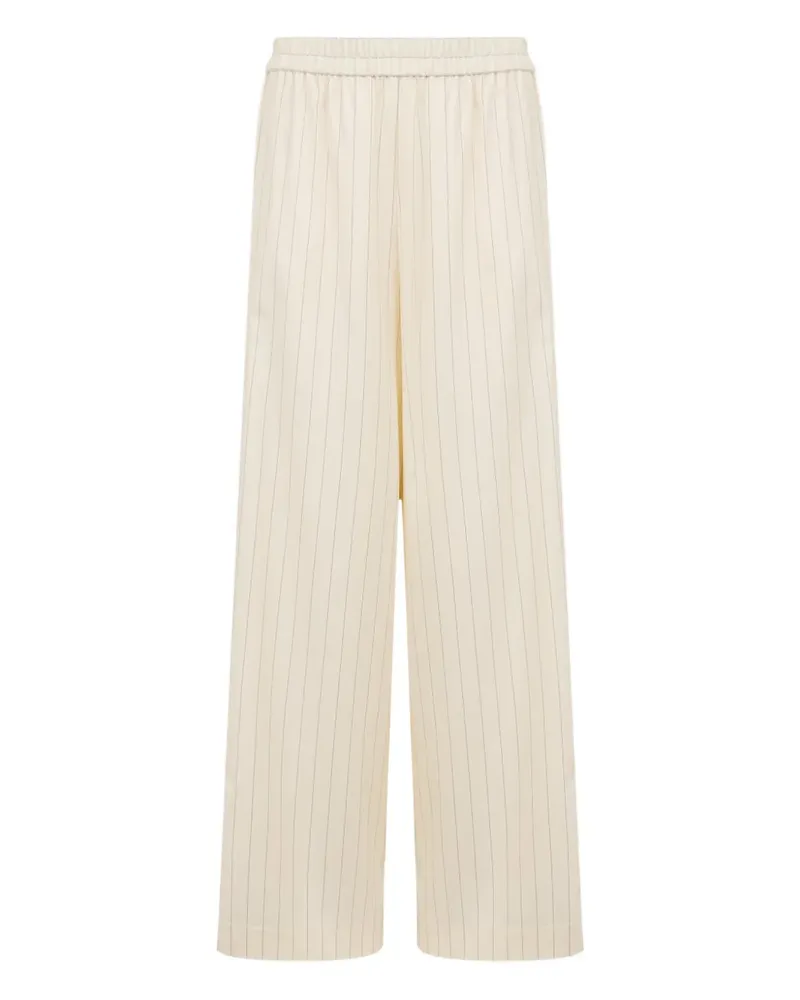 Clea Calla pinstripe trousers - Nude Nude