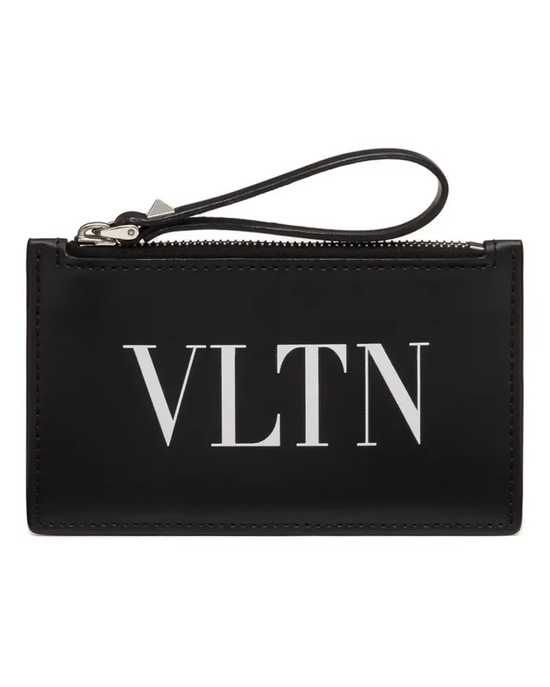 Valentino Garavani VLTN Kartenetui - Schwarz Schwarz