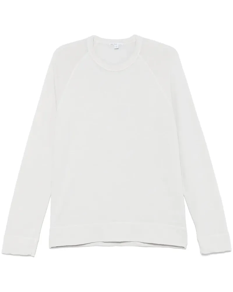 James Perse Vintage T-Shirt aus Frottee - Grau Grau