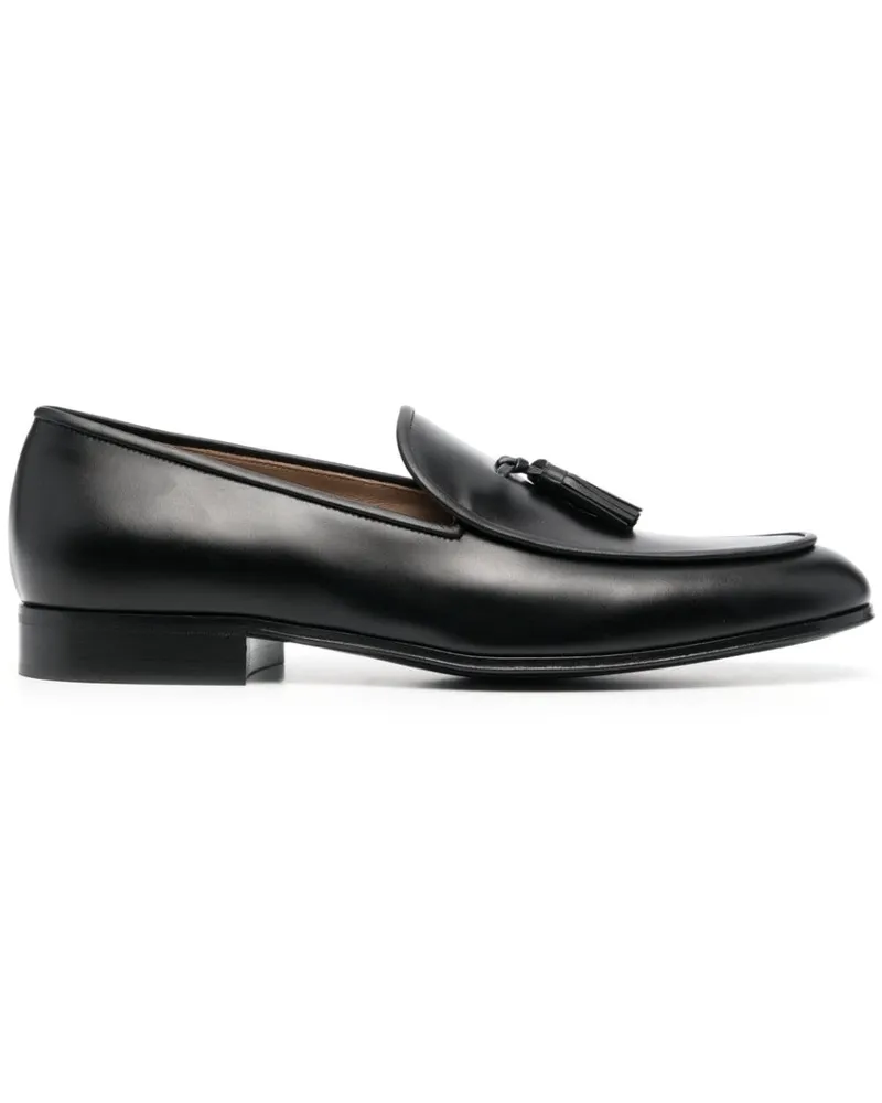 Gianvito Rossi Loafer mit Quasten Schwarz