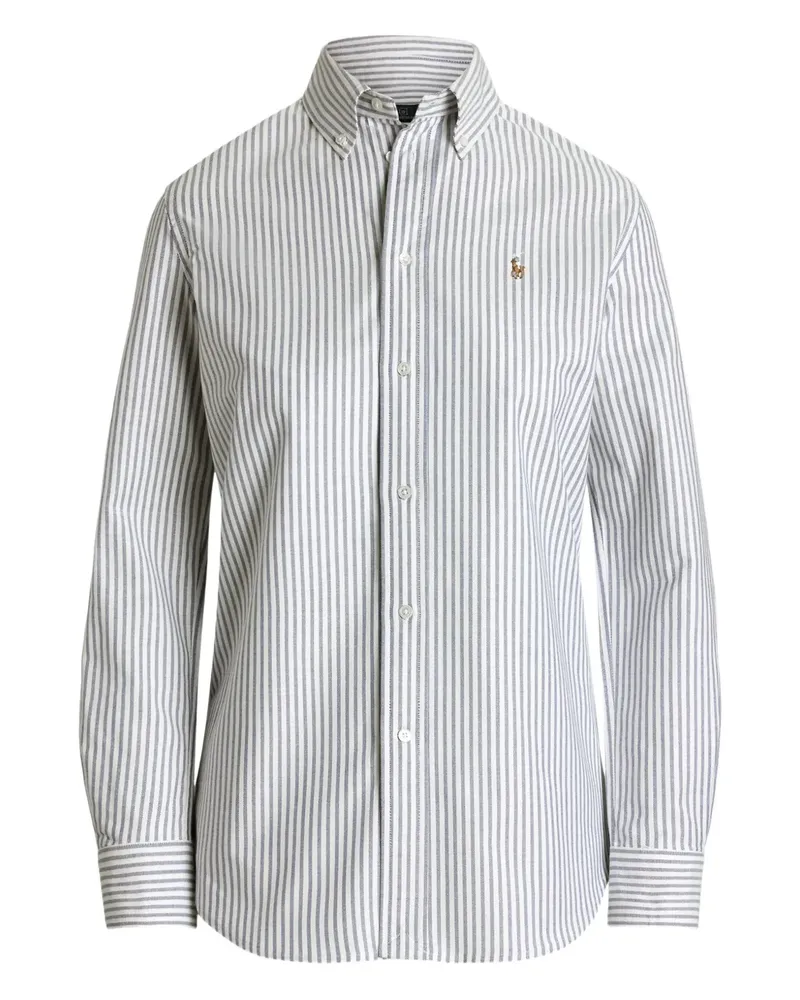 Ralph Lauren Gestreiftes Hemd - Weiß Weiß