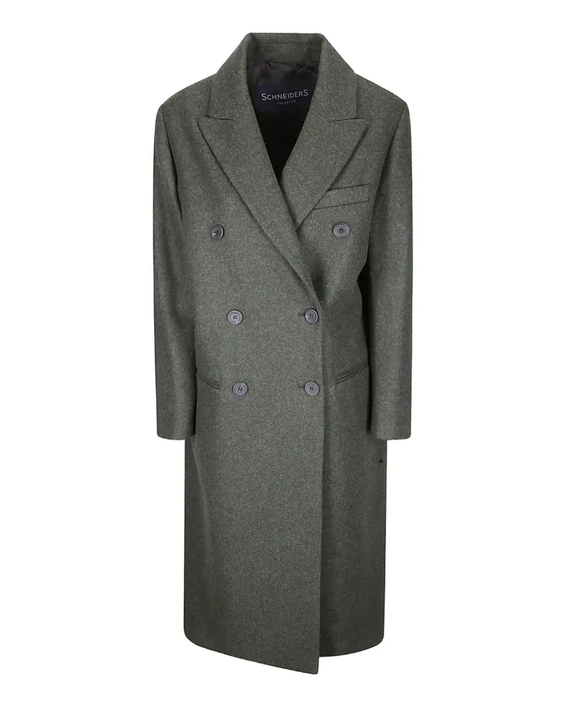 Schneiders Bella double-breasted coat - Grau Grau