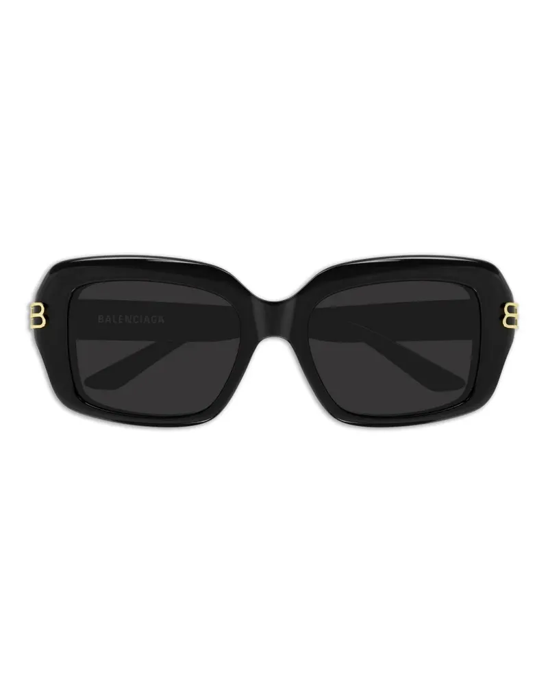 Balenciaga logo-detail sunglasses - Schwarz Schwarz