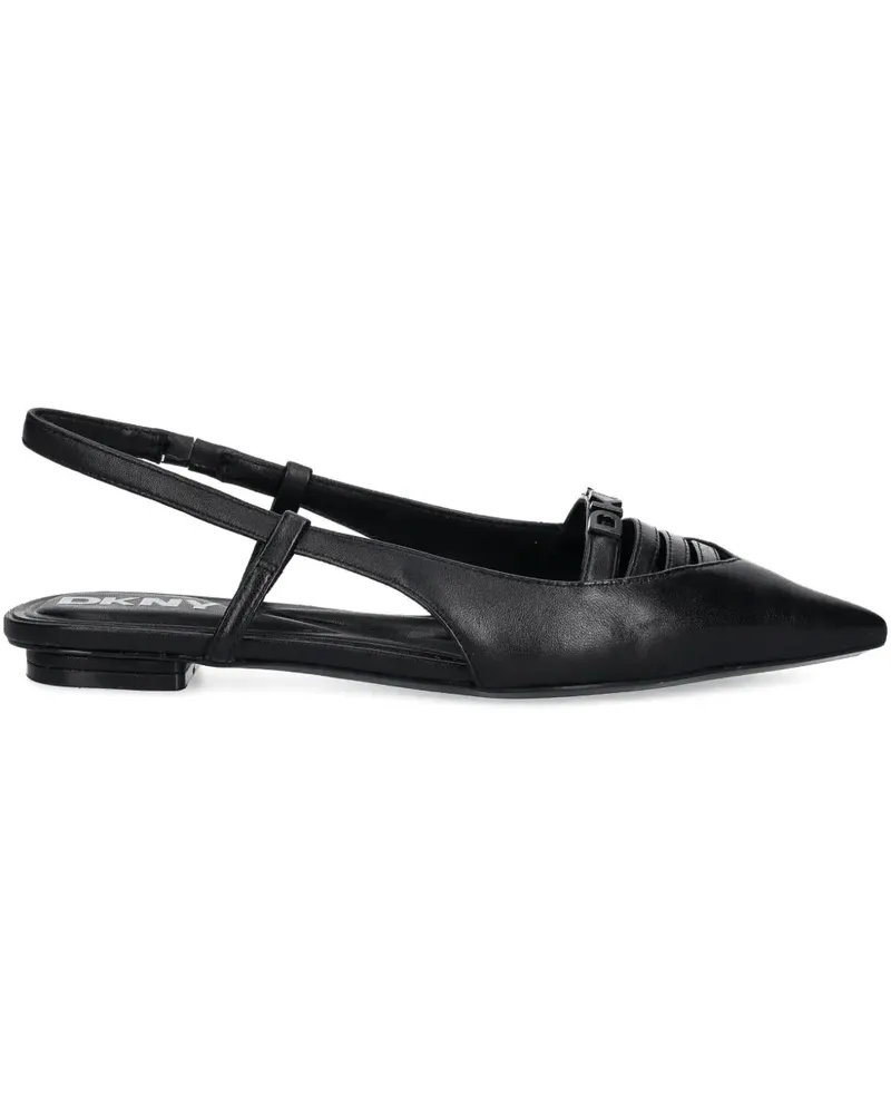 DKNY Slingback-Ballerinas - Schwarz Schwarz