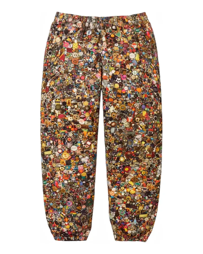 Supreme Being x Mike Kelley graphic-print track pants - Braun Braun