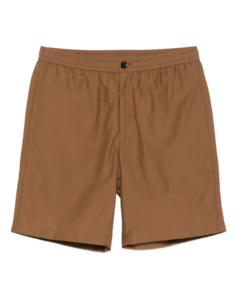 Theory Segelshorts mit elastischem Bund - Braun Braun