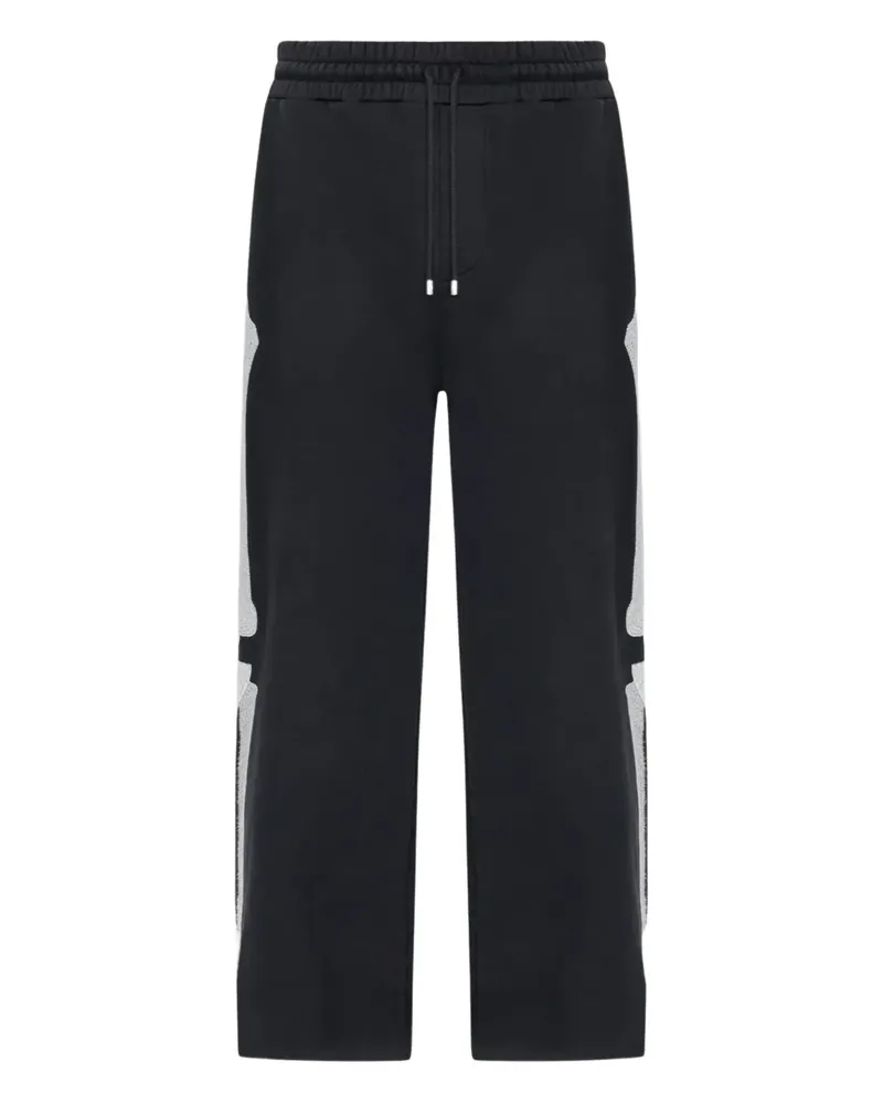 Amiri bone-motif track pants - Schwarz Schwarz