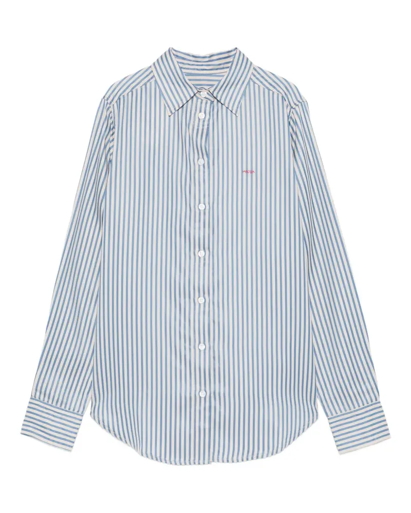 Maison Labiche Gestreiftes Dewet Amour Hemd - Blau Blau