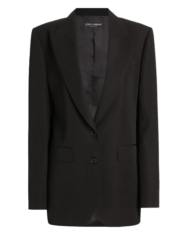 Dolce & Gabbana Jacke mit Knöpfen - Schwarz Schwarz