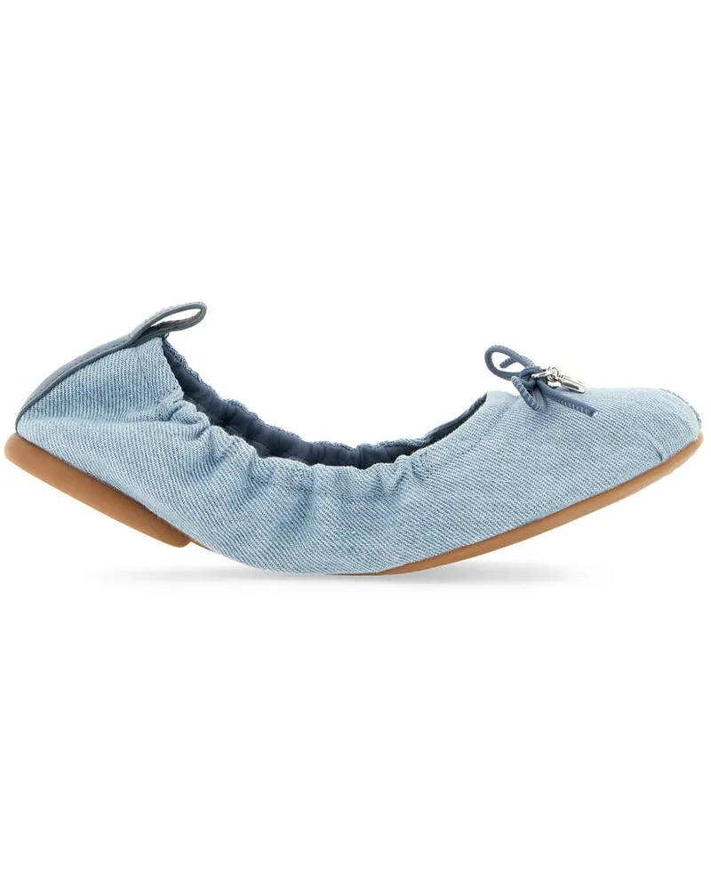 Hogan Jeans-Ballerinas - Blau Blau