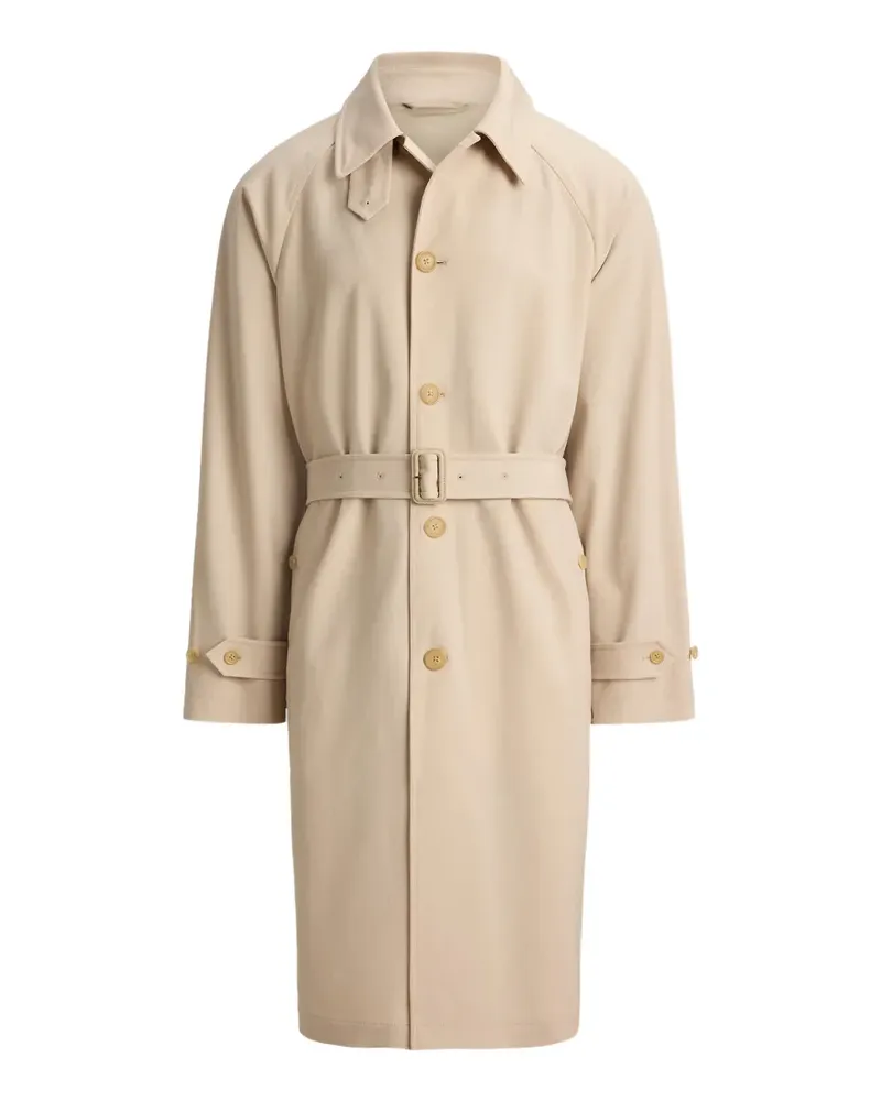 Ralph Lauren belted raglan-sleeve trench coat - Nude Nude