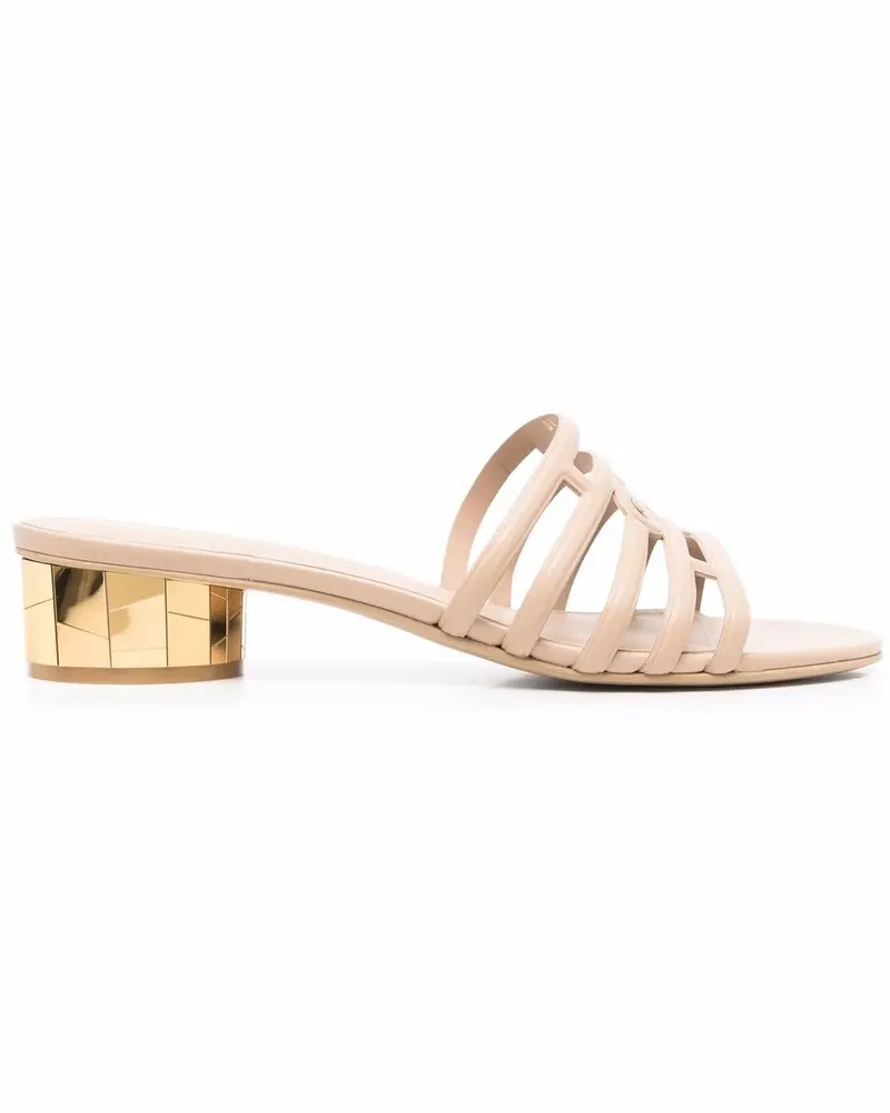 Ferragamo Finn Sandalen 30mm - Nude Nude