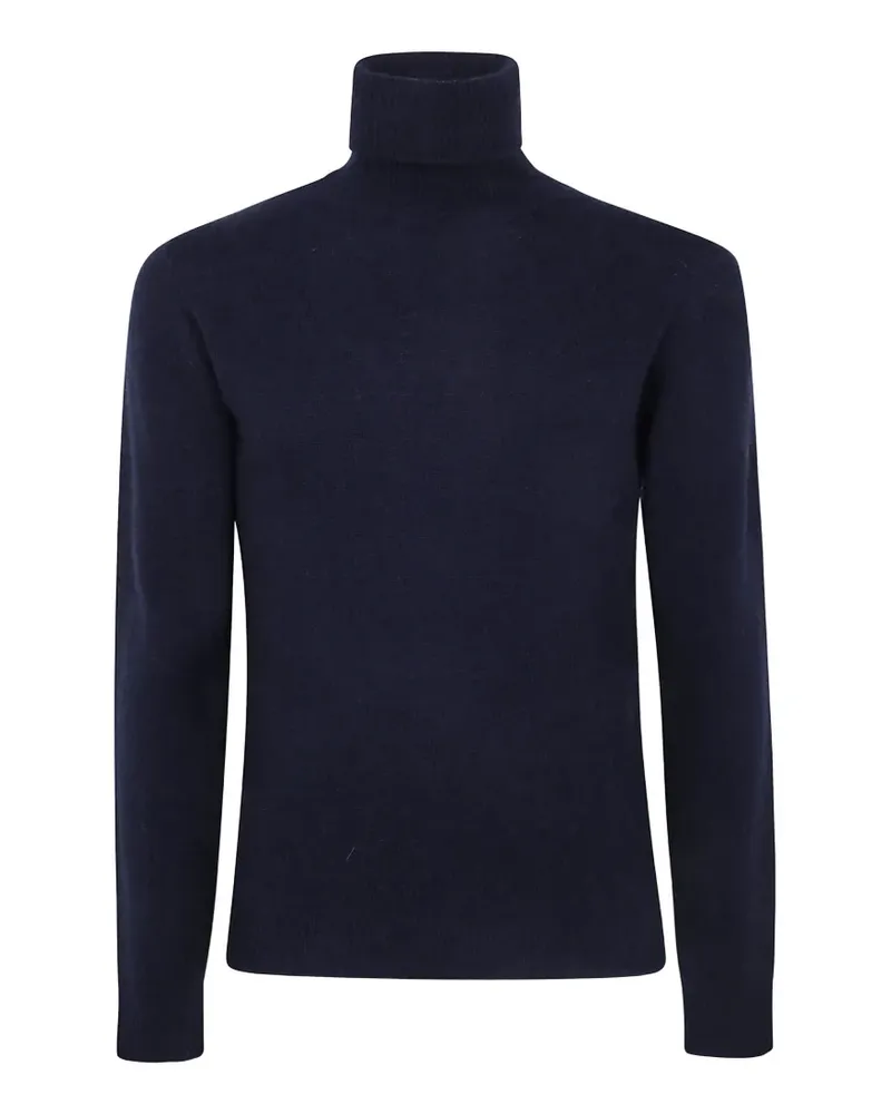 Nuur Klassischer Rollkragenpullover - Blau Blau