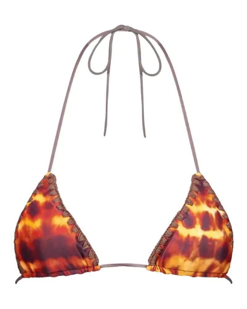 Leslie Amon Lucy bikini top - Orange Orange