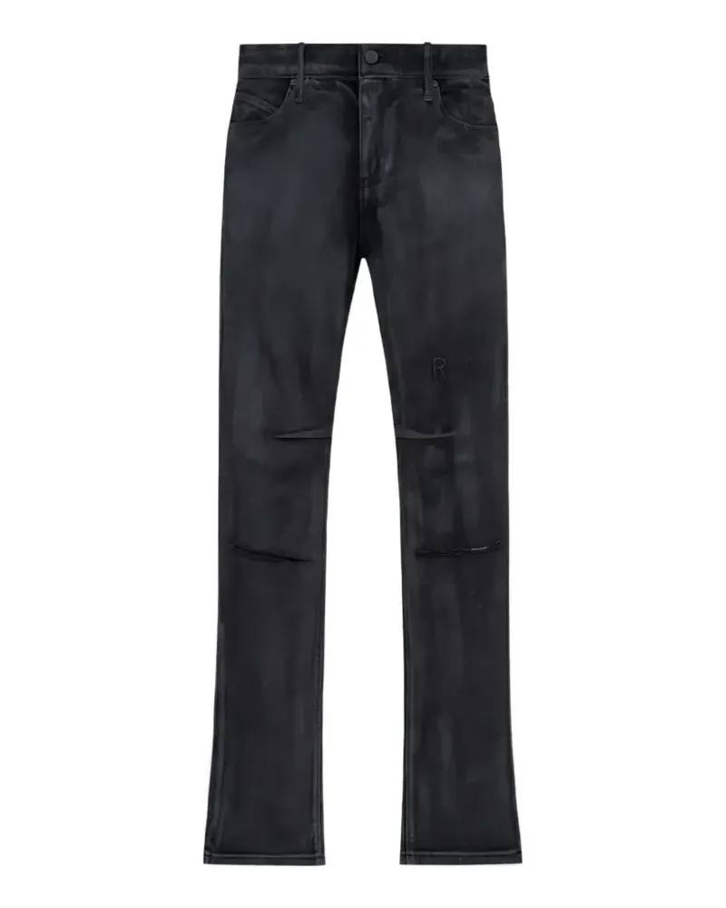 RTA Denis Jeans im Distressed-Look - Schwarz Schwarz