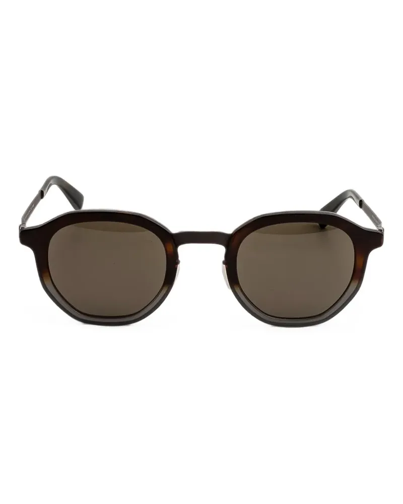 Mykita Sawyer Sonnenbrille mit rundem Gestell - Braun Braun