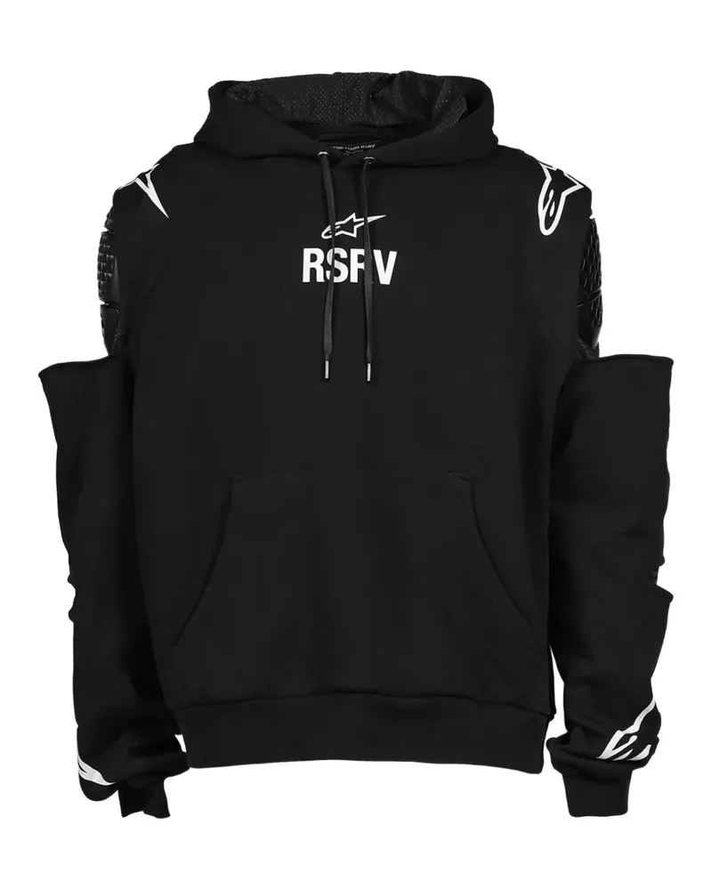 Alpinestars RSRV Armour cut-out hoodie - Schwarz Schwarz