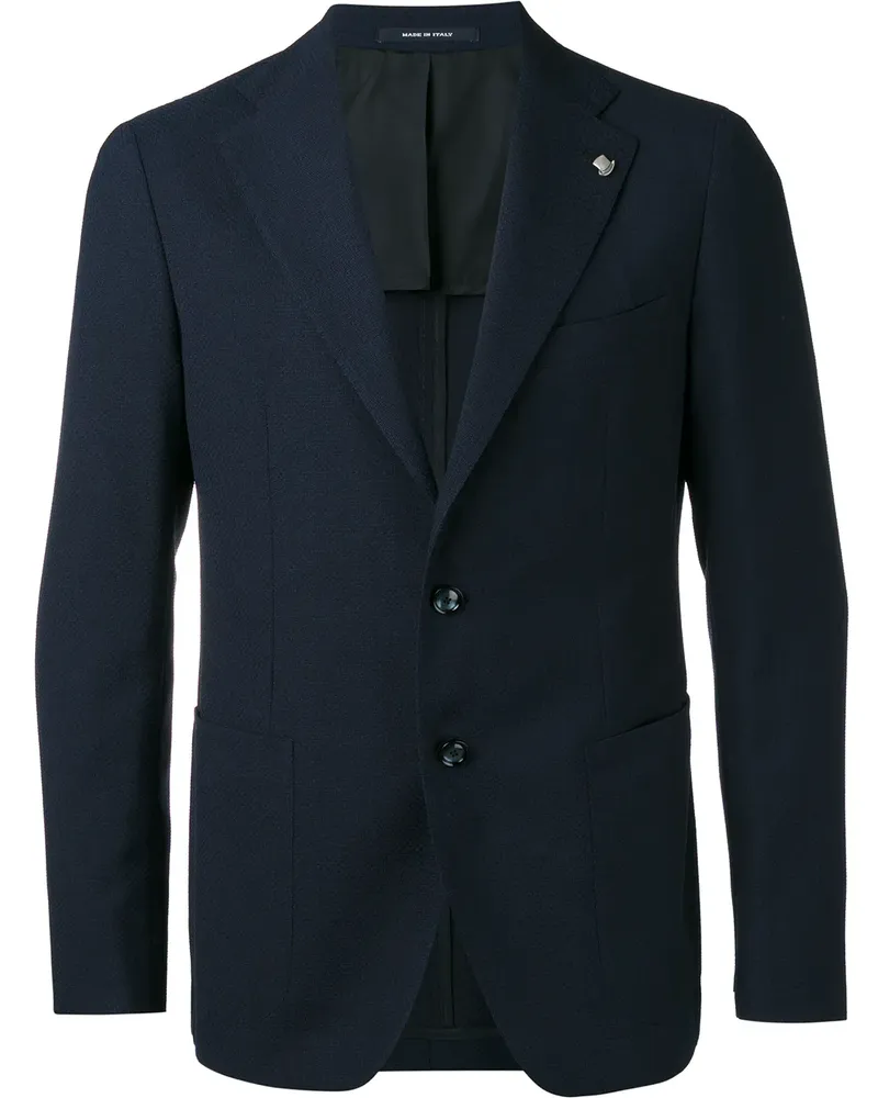 Tagliatore Sakko mit zwei Knöpfen - Blau Blau