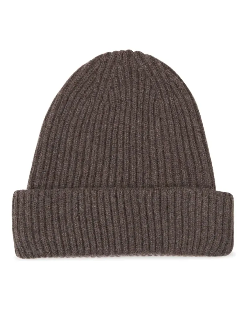 Fedeli Beanie aus Kaschmir - Braun Braun