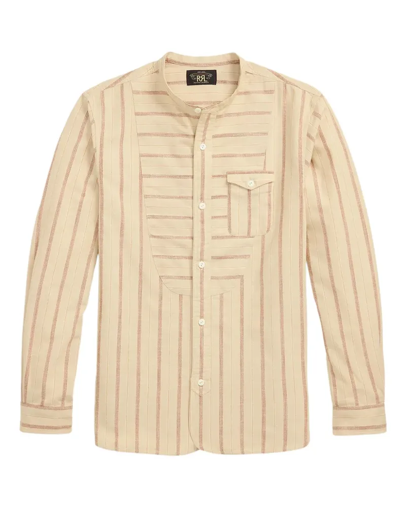 Ralph Lauren Gestreiftes Hemd - Nude Nude