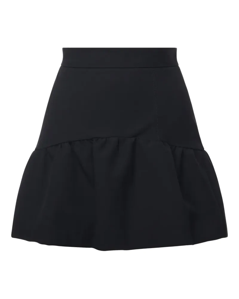 Pinko Minirock mit Rüschen - Schwarz Schwarz
