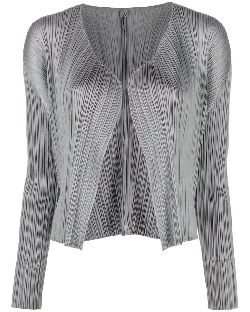 Issey Miyake Basics Cardigan - Grau Grau