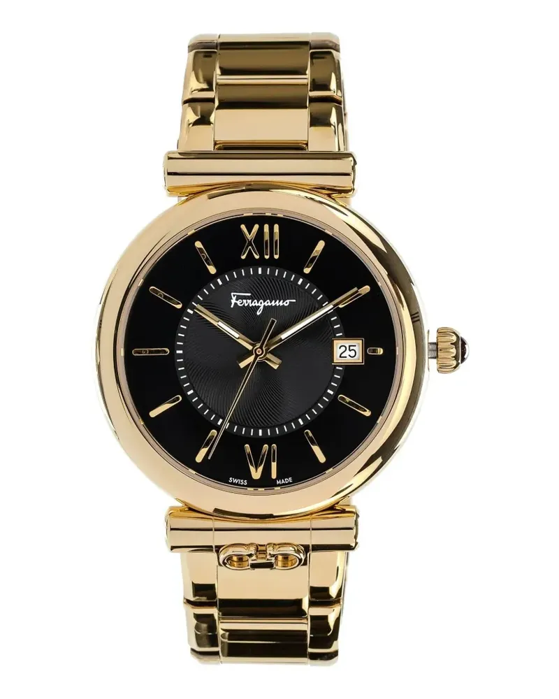Ferragamo Ora Armbanduhr 40mm - Schwarz Schwarz