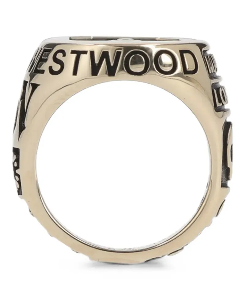 Vivienne Westwood Lancelot Chevalier Ring - Silber Silber