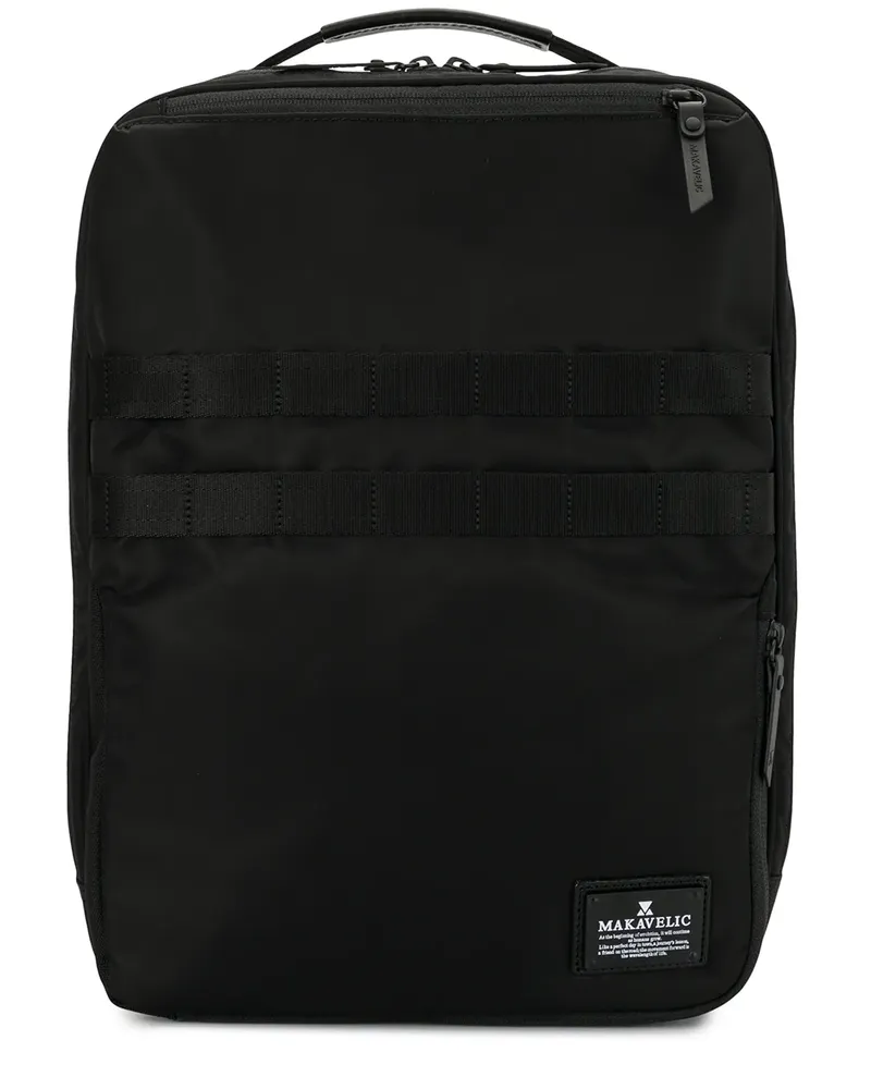 Makavelic Wisdom' Rucksack - Schwarz Schwarz