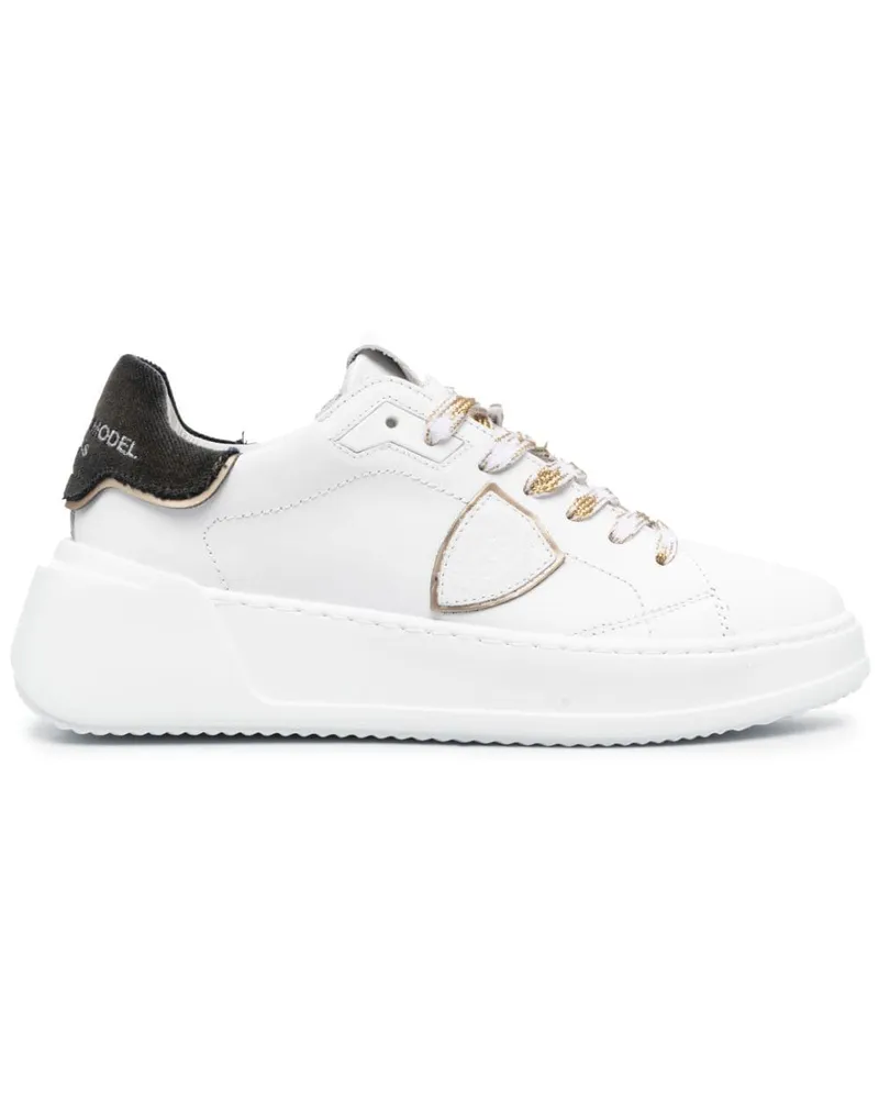 Philippe Model Tres Temple Sneakers - Weiß Weiß