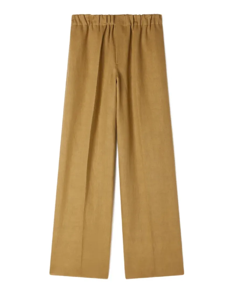 Sandro elasticated loose trousers - Nude Nude