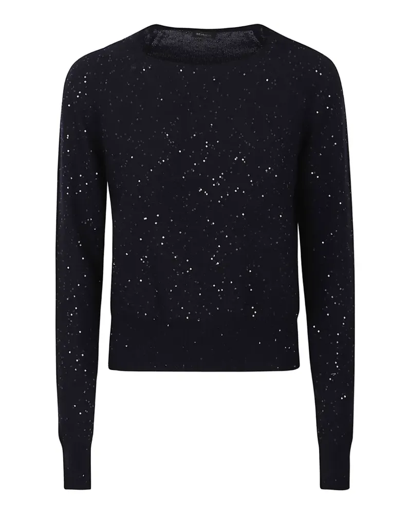 Kiton Oberteil mit Rundhalsausschnitt - Blau Blau