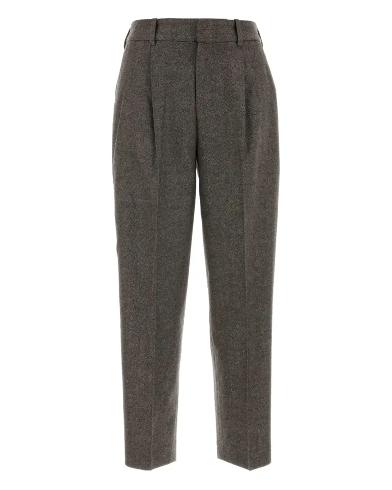 PT TORINO front-pleated tailored trousers - Braun Braun