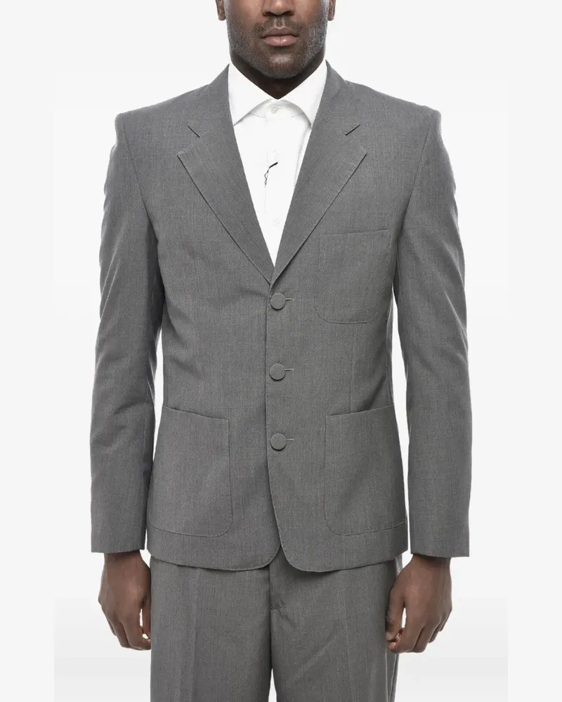 Givenchy Sakko mit aufgesetzten Taschen - Grau Grau
