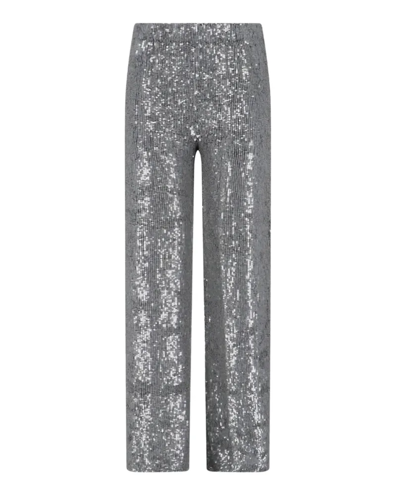 Parah sequined trousers - Silber Silber