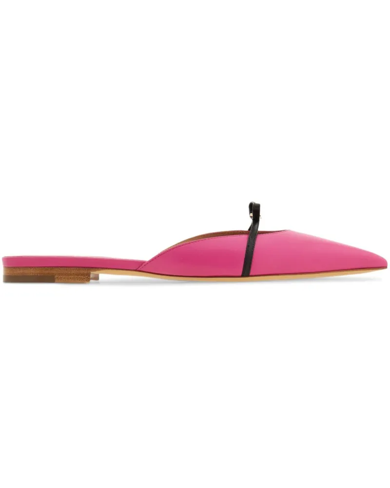 Ferragamo Mini Bow Mules - Rosa Rosa