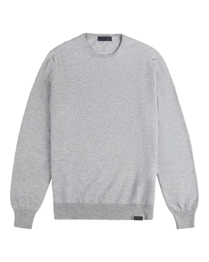 Fay round-neck long-sleeved sweater - Grau Grau