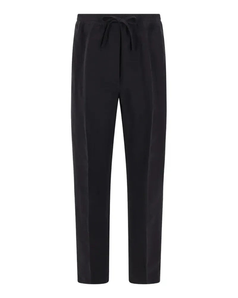 Umit Benan drawstring trousers - Schwarz Schwarz