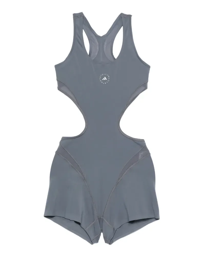 adidas Jumpsuit mit Cut-Out - Blau Blau