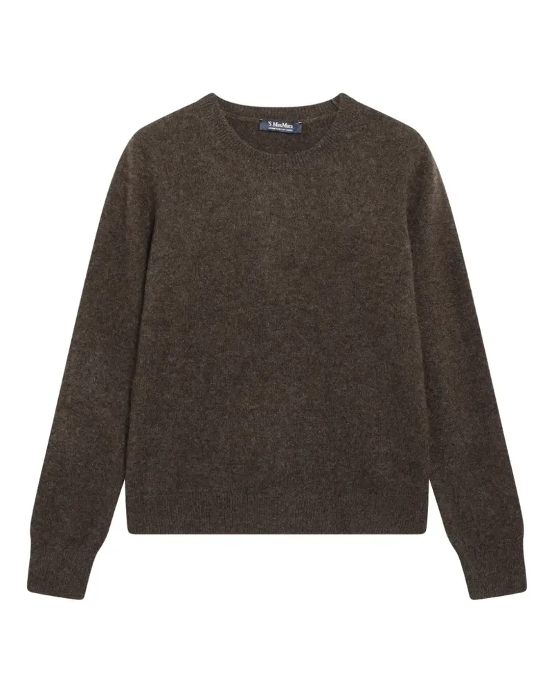 Max Mara Max Mara Pullover mit rundem Ausschnitt - Braun Braun