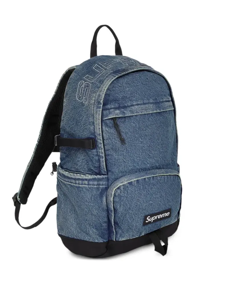 Supreme Being Rucksack aus Denim - Blau Blau