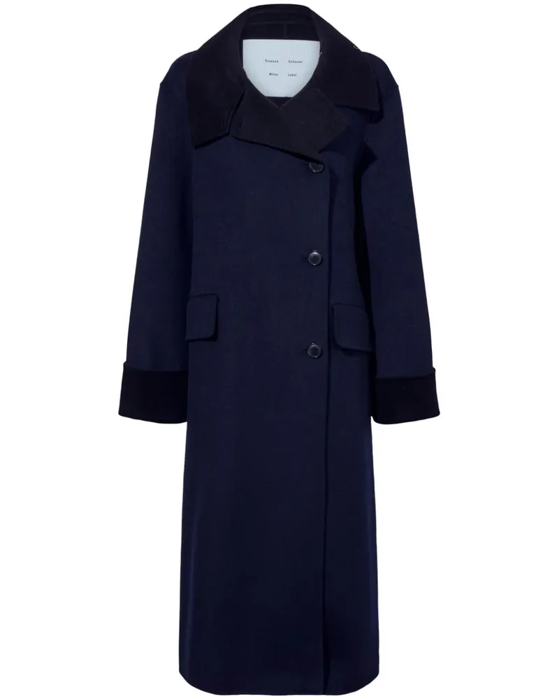 Proenza Schouler Constance Mantel - Blau Blau