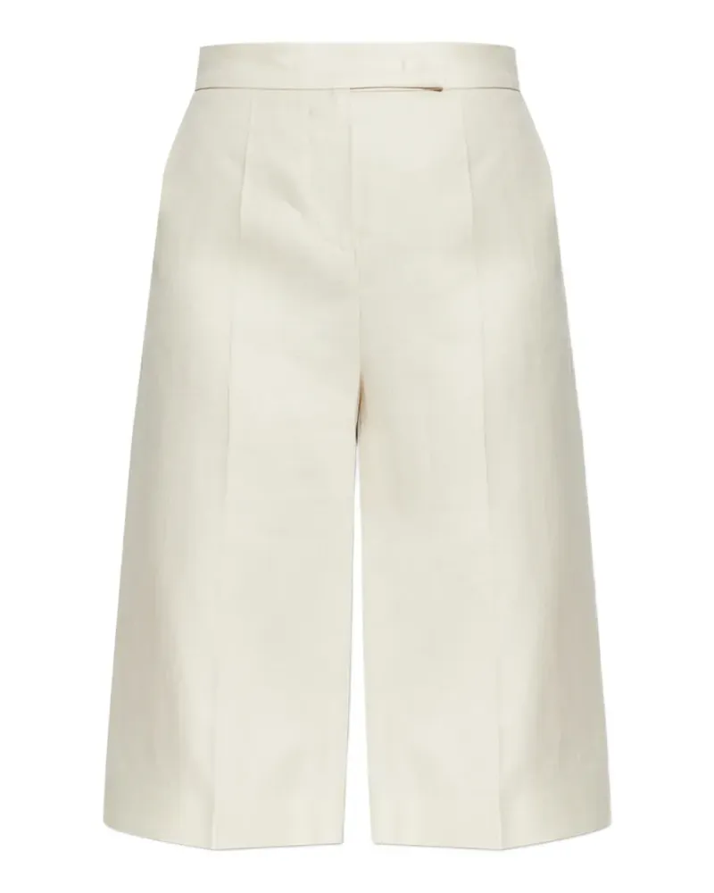 Max Mara Shorts aus Leinen - Nude Nude