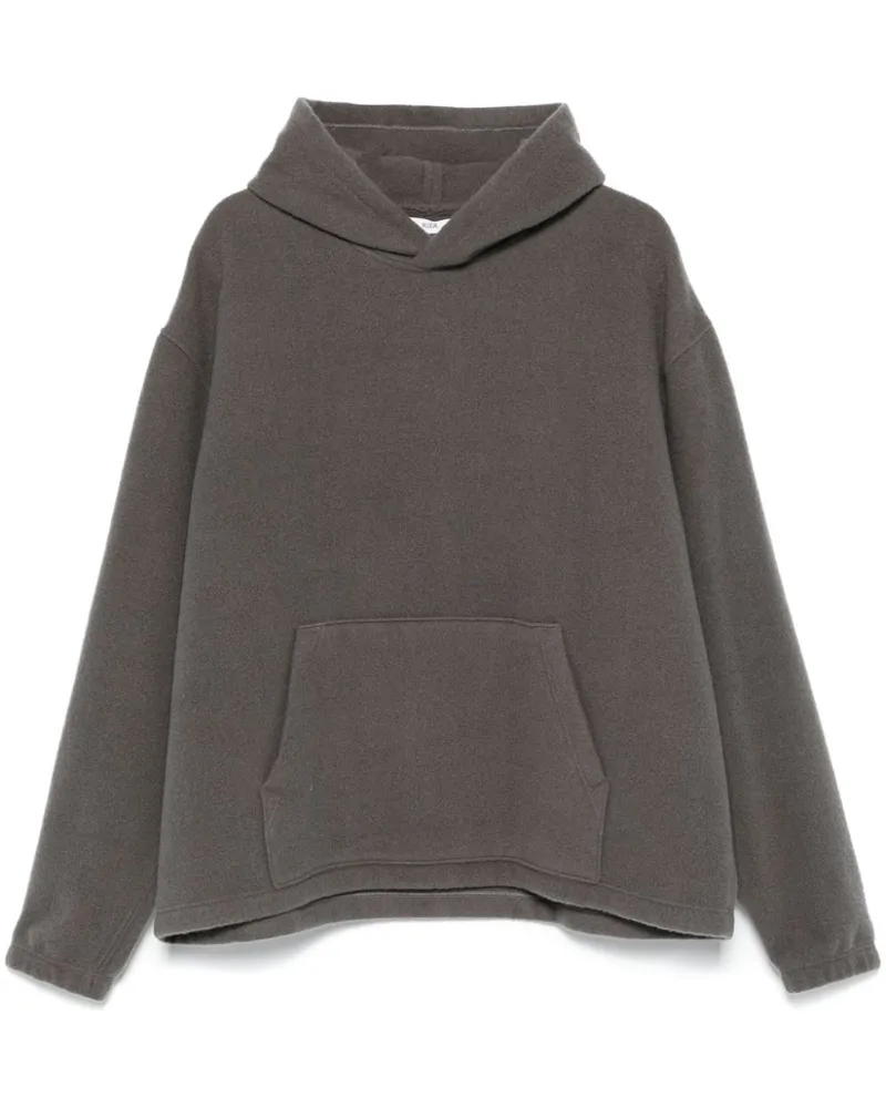 Rier Hoodie aus Filz - Grau Grau