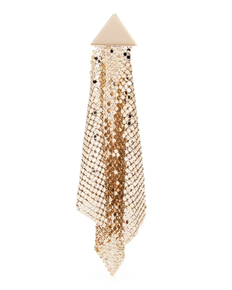 Paco Rabanne Flexibler Ohrring mit Diamanten - Gold Gold